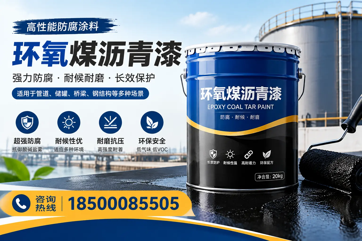 环氧煤沥青漆的施工步骤详解，北屯装修必备知识